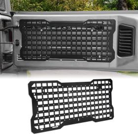 Tailgate Tactical Panel For Wrangler 2007-2025 (Option: Black)