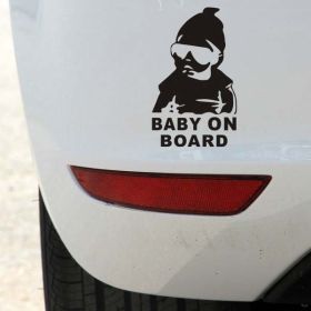 Car Door Body Reflective Car Sticker Car Sticker (Option: Black)