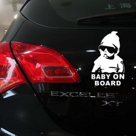 Car Door Body Reflective Car Sticker Car Sticker (Option: White)