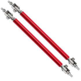 2Pcs Splitter Rod Front Bumper Lip Rod Strut Adjustable Lip (Option: 2pcs)