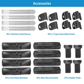 Accessories Compatible With GPCT1995(D0102HAHIWG) Car Roof Rack In Our Store (Option: Accessories)