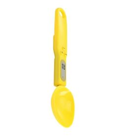 Kitchen Scale Measuring Spoon Scale (Option: yellow)